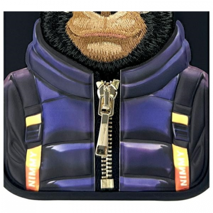 NIMMY - Nimmy iPhone 16 Mobilskal Cool & Cute 2.0 Monkey - Svart