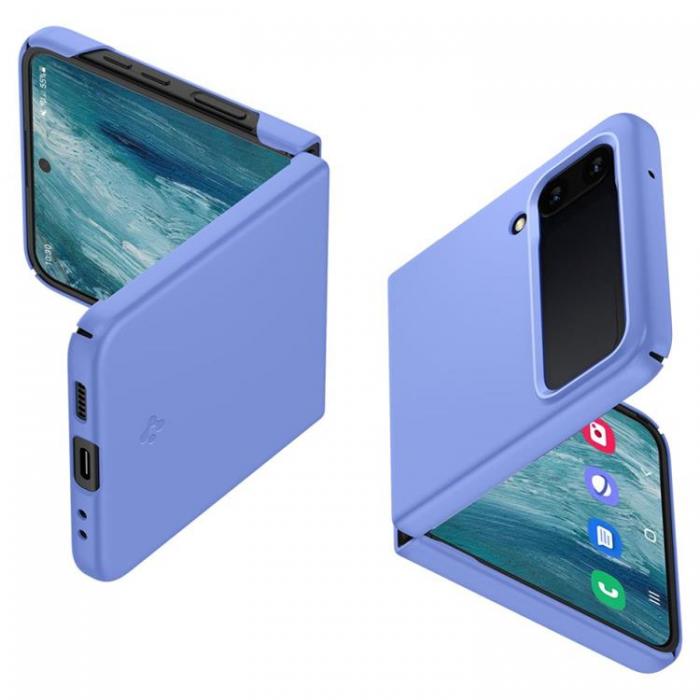 Spigen - Spigen Galaxy Z Flip 4 Skal Airskin - Cornflower Bl