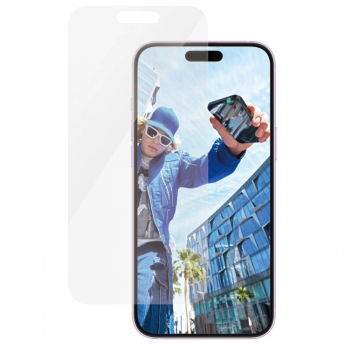 PanzerGlass - PanzerGlass iPhone 16 Plus Hrdat Glas Skrmskydd Classic Fit - Clear