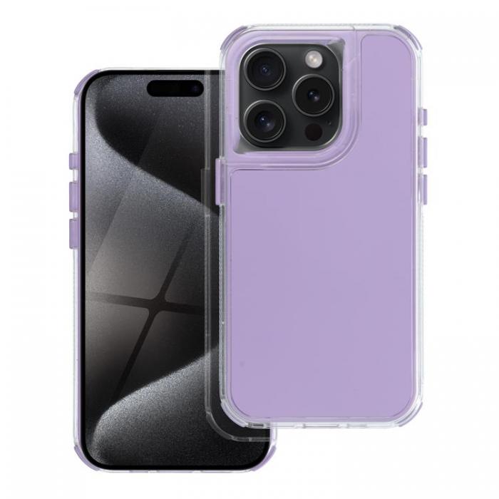 A-One Brand - iPhone 15 Pro Mobilskal Matrix - Violett