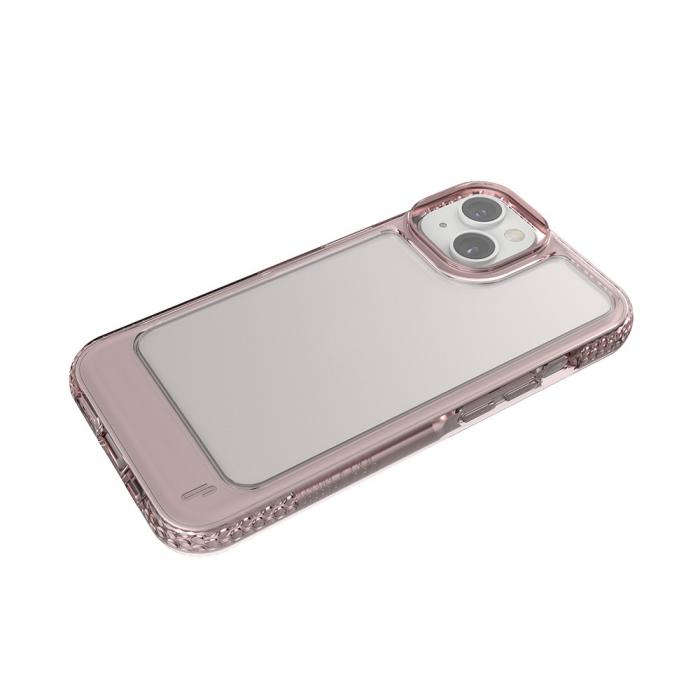 OEM - iPhone 15 Clear Pink Rubber Case