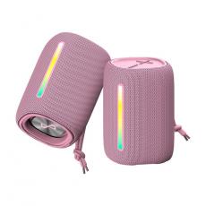 Forever - Forever Trådlös Högtalare Bluetooth 10W BS-10 LED - Rosa