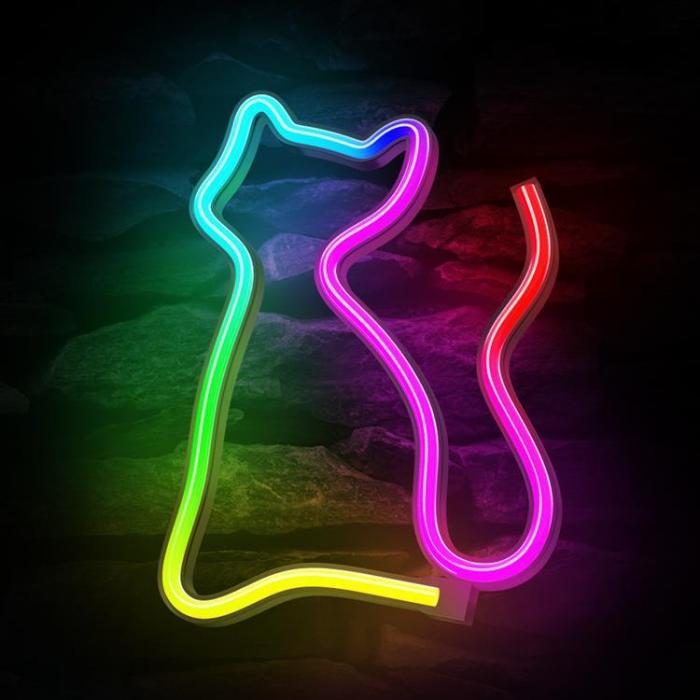 Forever Light - Forever Light LED Neon Light RGB CAT FLRN03 + RC