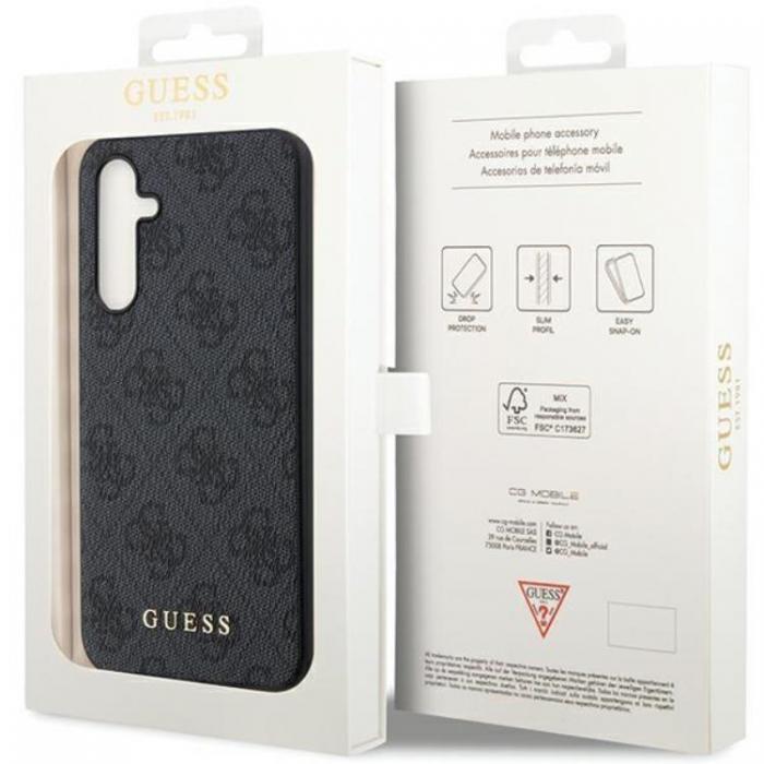 Guess - Guess Galaxy S23 FE Mobilskal Metall Gold Logo