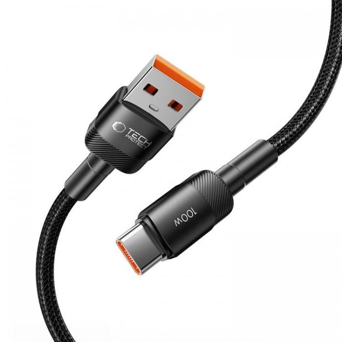 Tech-Protect - Tech-Protect USB-C till USB-A kabel 2m Ultraboost Evo - Svart