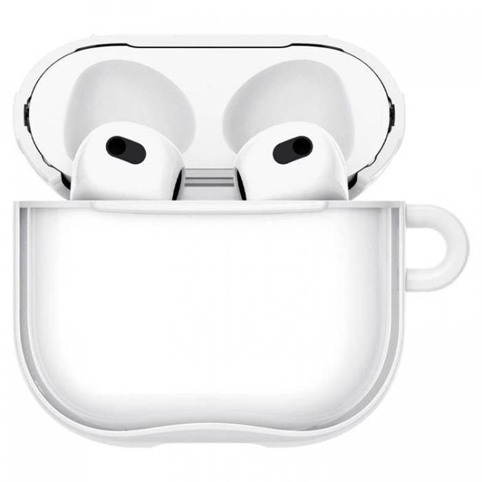 Spigen - Spigen Apple Airpods 4 Skal Ultra Hybrid - Jet Vit