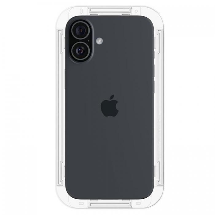 Spigen - [2-Pack] Spigen iPhone 16/15 Hrdat Glas Skrmskydd 'EZ' Fit