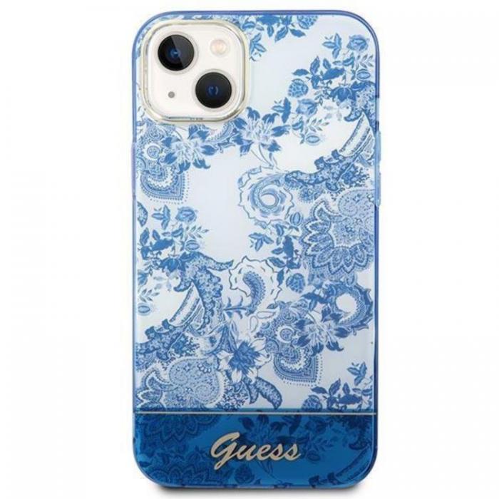 Guess - GUESS iPhone 14 Plus Skal Porcelain Collection - Bl