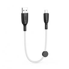 XO - XO USB Till MicroUSB 0.25m Kabel 6A NB247 - Vit