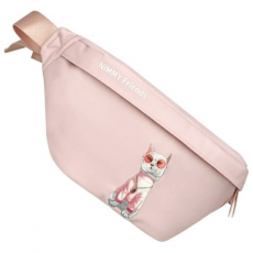 NIMMY - Nimmy Axelväska Crossbody Glasses Cool Cat - Pink