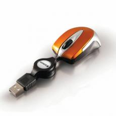 Verbatim - Verbatim Optisk Mus USB-A 1000 dpi Go Mini - Orange