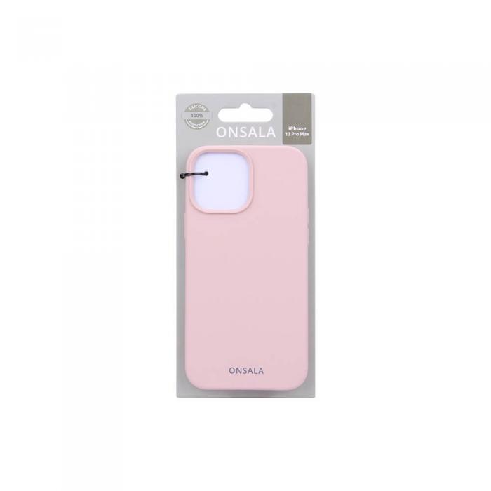 Onsala - Onsala Silikon Sand Skal iPhone 13 Pro Max - Rosa