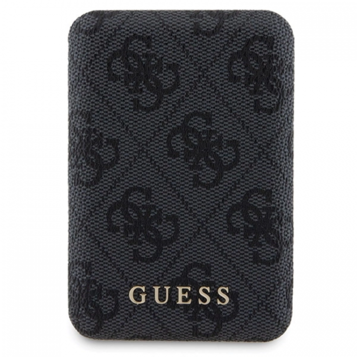 Guess - Guess iPhone 13 Pro Max Mobilskal Med Powerbank 5000mAh Magsafe Metal Logo