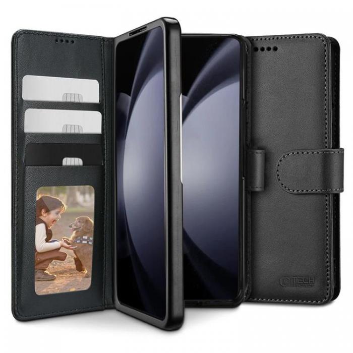 Tech-Protect - Tech-Protect Galaxy Z Fold 6 Plnboksfodral - Svart