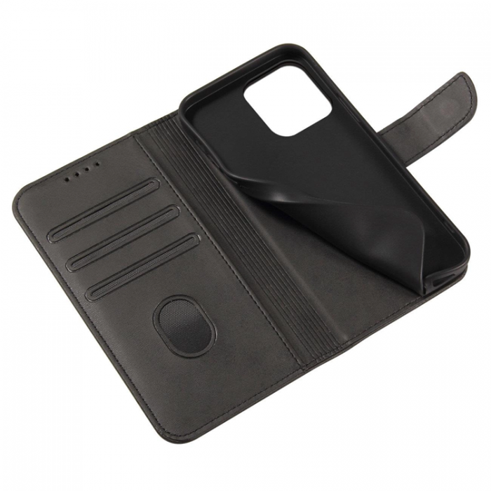 A-One Brand - Galaxy S23 Plnboksfodral Magnetic Flip Kickstand - Svart