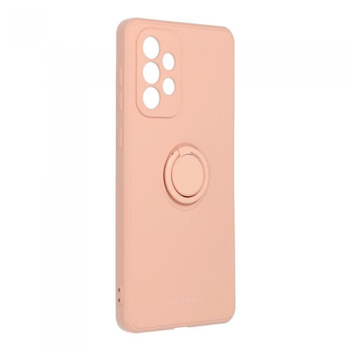 Roar - Galaxy A73 5G Skal Roar Amber Mjukplast - Rosa