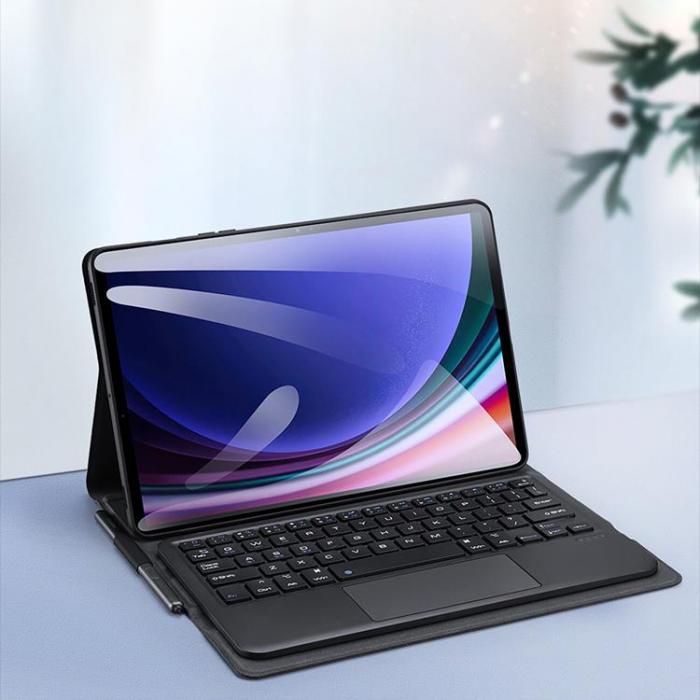 Dux Ducis - Dux Ducis Galaxy Tab S9 Plus English Keyboard Skal TK Series - Svart