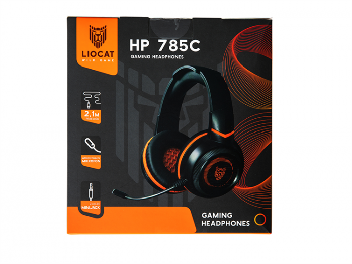 Liocat - Liocat Gaming Hrlurar HP 785C - Svart