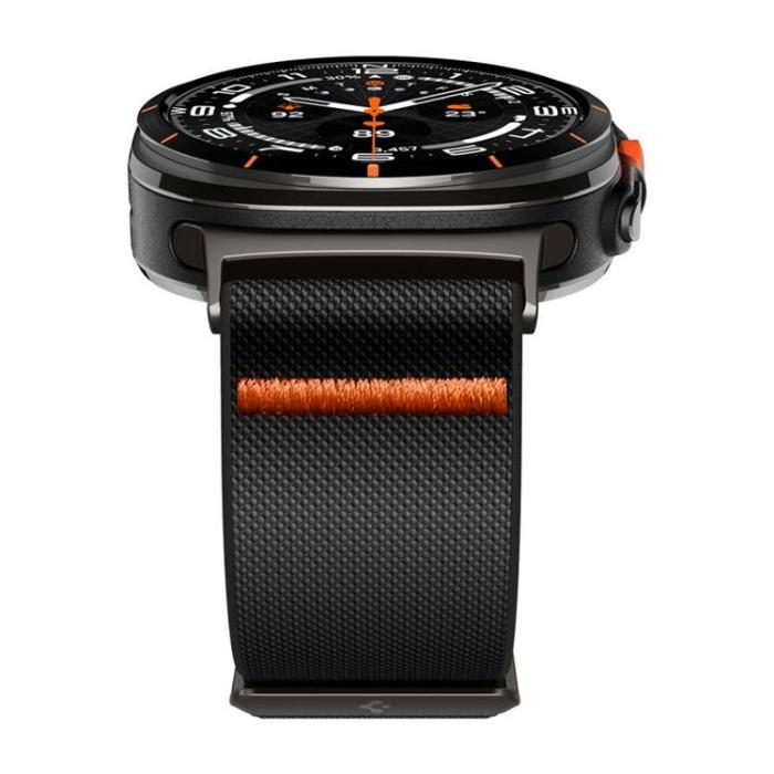 Spigen - Spigen Galaxy Watch Ultra (47mm) Armband Fit Line - Svart