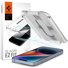 Spigen - [2-Pack] Spigen iPhone 16E Härdat Glas Skärmskydd EZ Fit - Clear