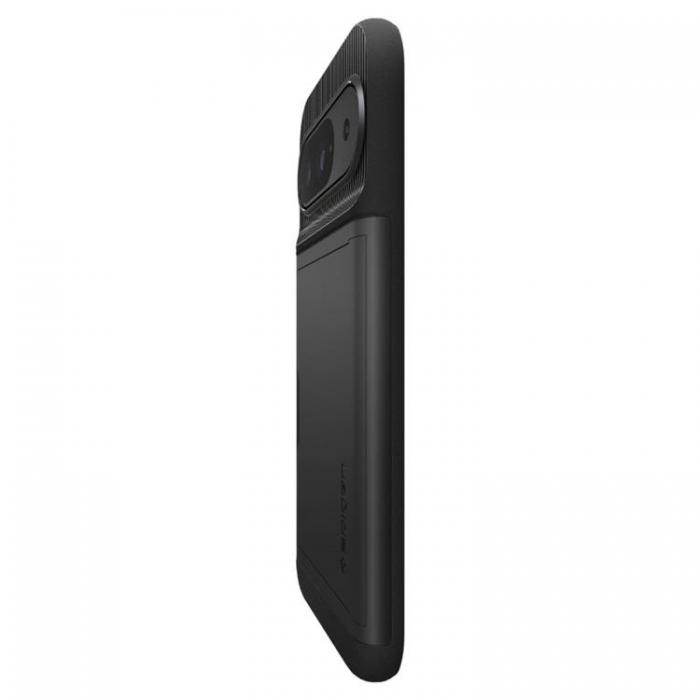 Spigen - Spigen Google Pixel 9/9 Pro Mobilskal Slim Armor CS - Svart