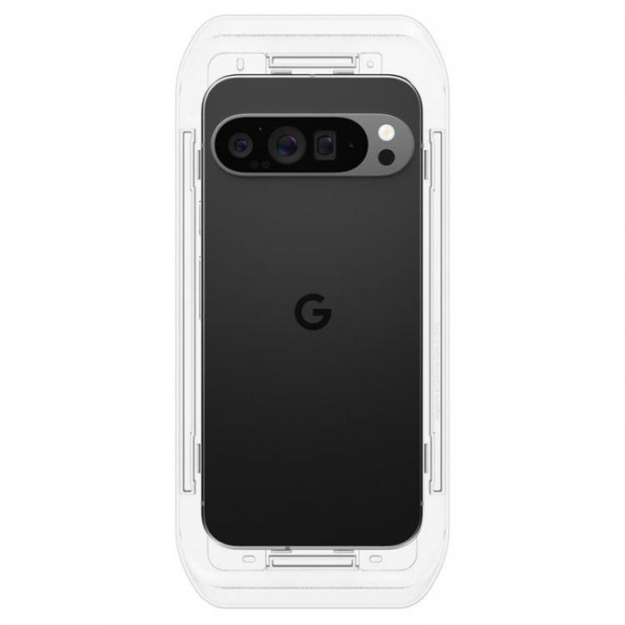 Spigen - Spigen [2-Pack] Google Pixel 9/9 Pro Skrmskydd Hrdat Glas EZ-FIT