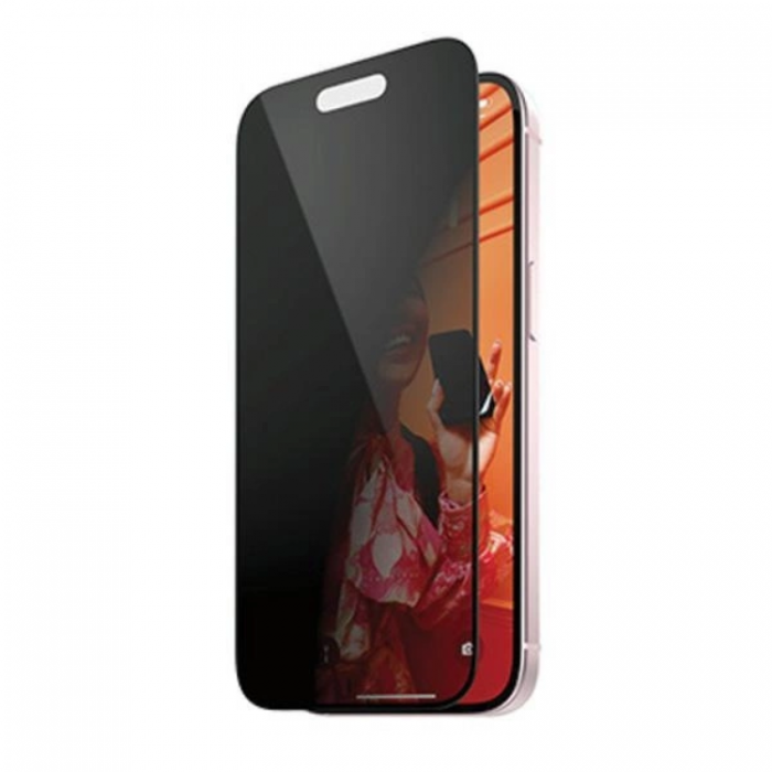 PanzerGlass - PanzerGlass iPhone 15 Plus Hrdat Glas Skrmskydd Privacy Ultra-Wide Fit