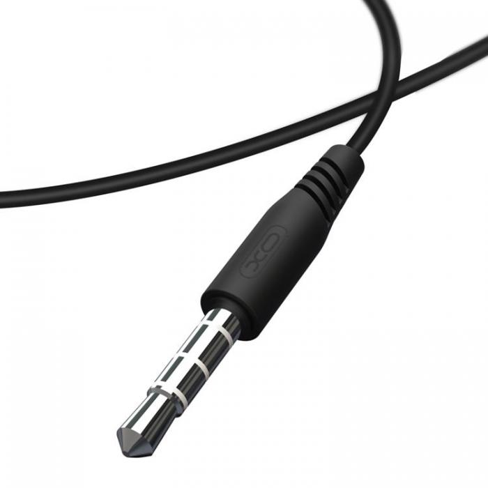 XO - XO In-Ear Trdbundna Hrlurar Jack 3.5mm EP52 - Svart