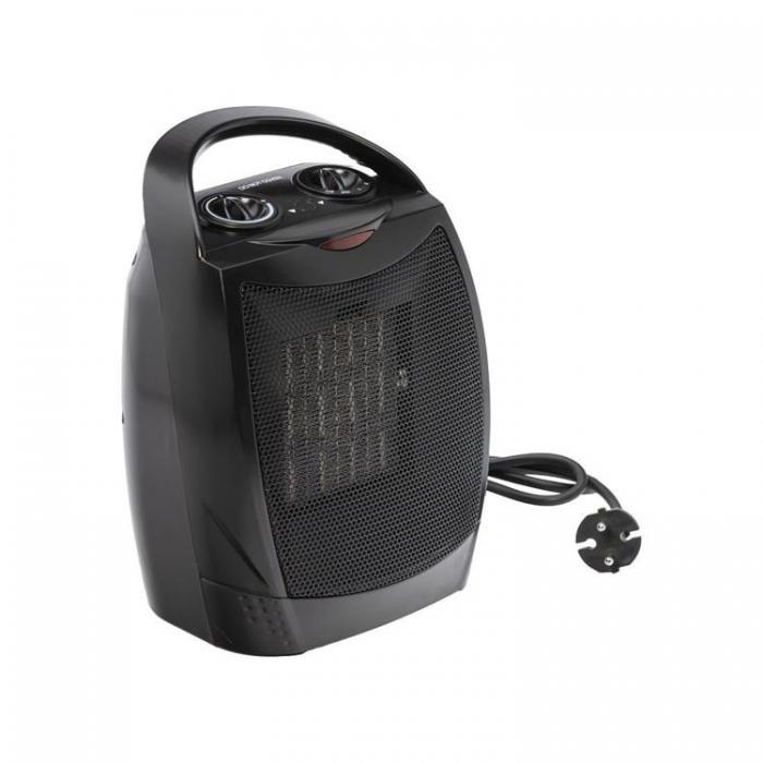 A-One Brand - Keramisk vrmeflkt 1500W RC-K-398 - Svart