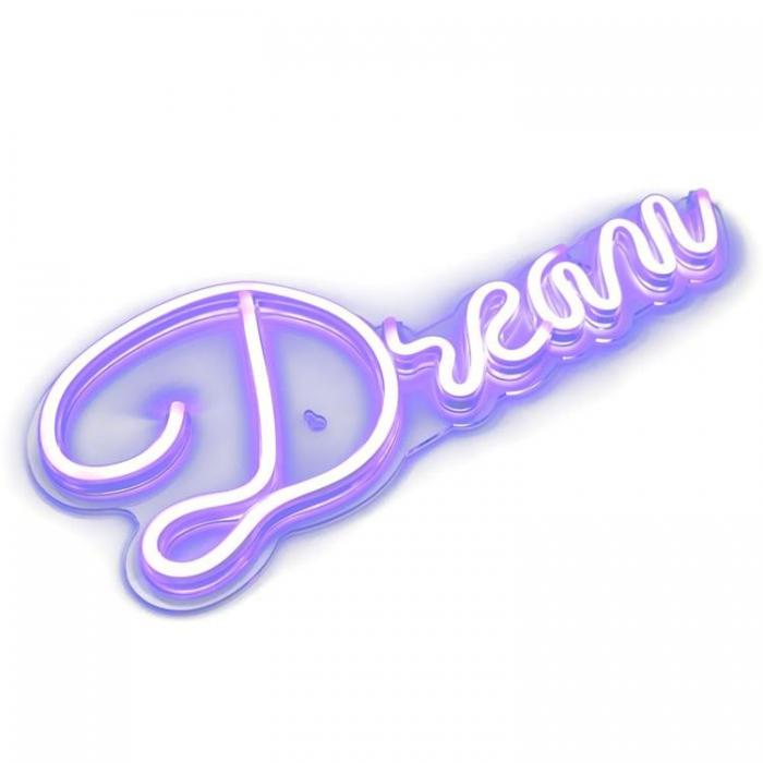 A-One Brand - Neon LED USB Dream Model 2 - Lila