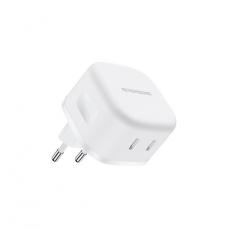 Riversong - Riversong Väggladdare 2x USB-C 35W PowerKub G35 - Vit