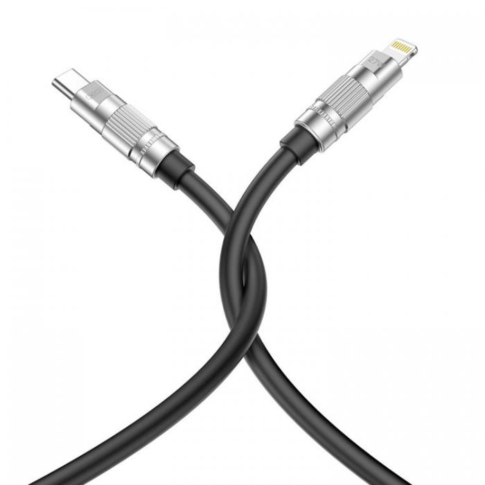 XO - XO USB-C till Lightning kabel 27W 1.2m NB-Q228A - Svart