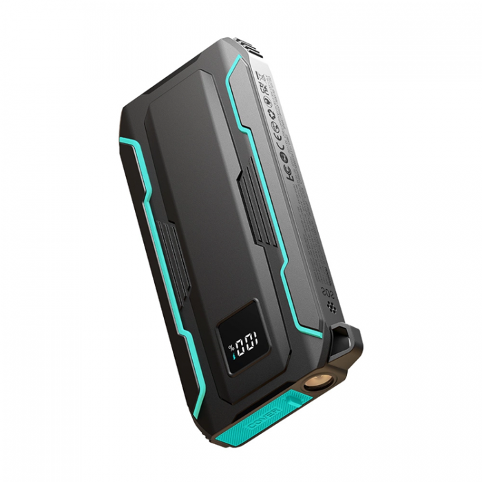 Joyroom - Joyroom Powerbank 10000mAh 22.5W Med Built-in Kabels - Svart