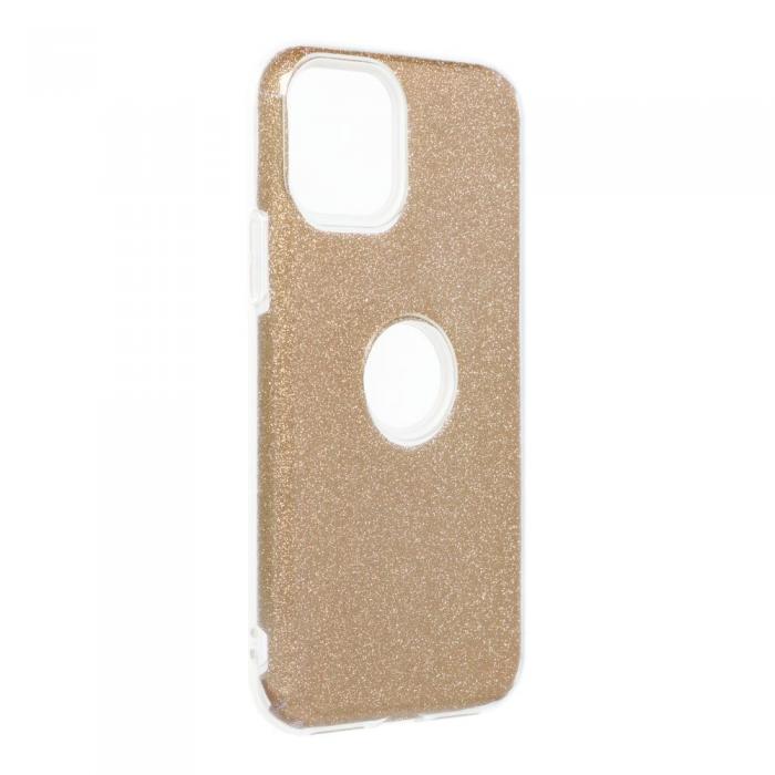 OEM - Forcell iPhone 14 Pro Max Skal Shining Hrdplast Guld