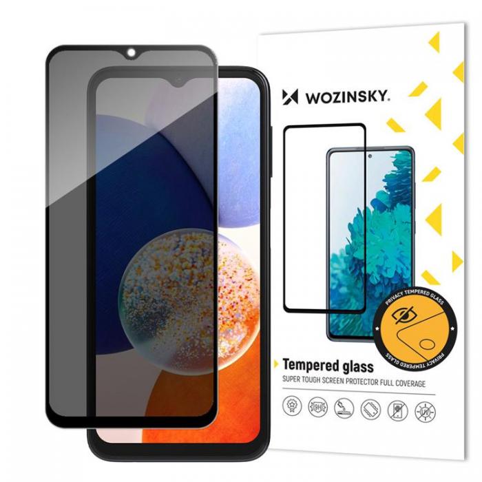 Wozinsky - Wozinsky Galaxy A34 5G/A14 4G/5G Skrmskydd i Hrdat Glas Anti Spy Privacy