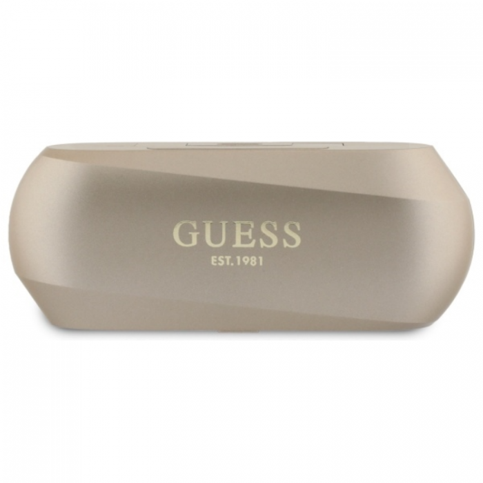 Guess - Guess In-Ear Hrlurar TWS Metalic Printed Logo - Guld