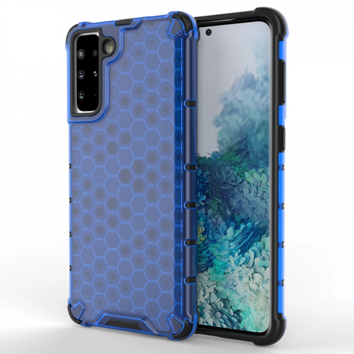 A-One Brand - Galaxy S22 Plus Mobilskal Honeycomb Armor - Bl