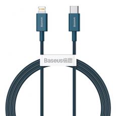 BASEUS - Baseus USB-C Till Lightning 20W 1m Kabel Superior PD - Blå