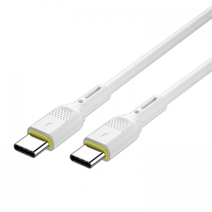 WIWU - WIWU USB-C Till USB-C 60W Kabel 1.2m - Vit