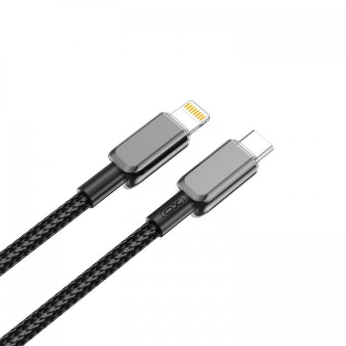 XO - XO USB-C till Lightning kabel 27W 0.35m NB-Q250A PD - Svart