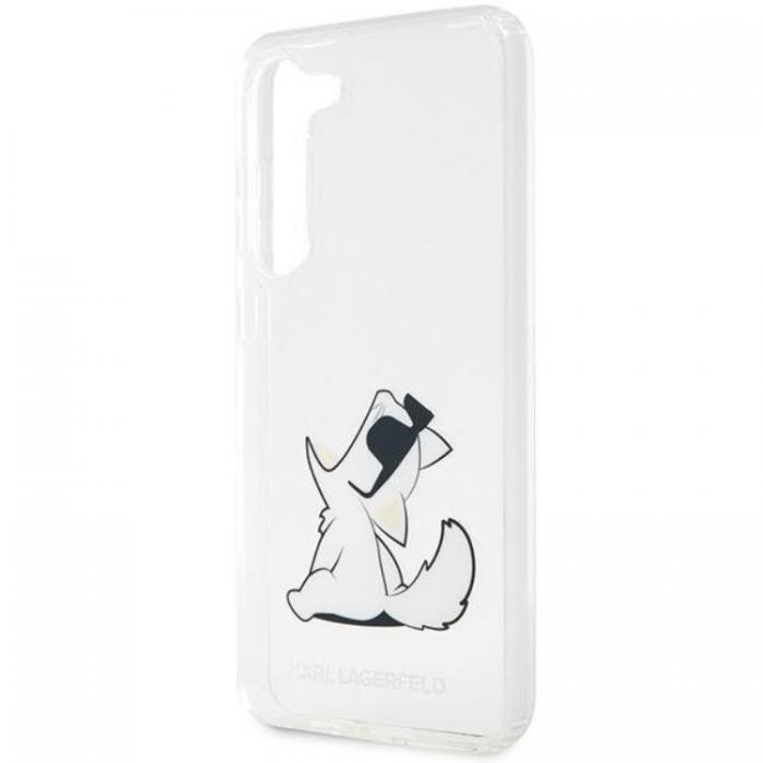 KARL LAGERFELD - Karl Lagerfeld Galaxy S23 Plus Mobilskal Choupette Fun - Clear