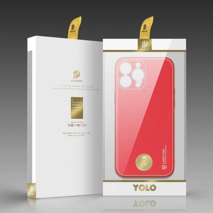 Dux Ducis - Dux Ducis Yolo Elegant Skal iPhone 13 Pro - Rd