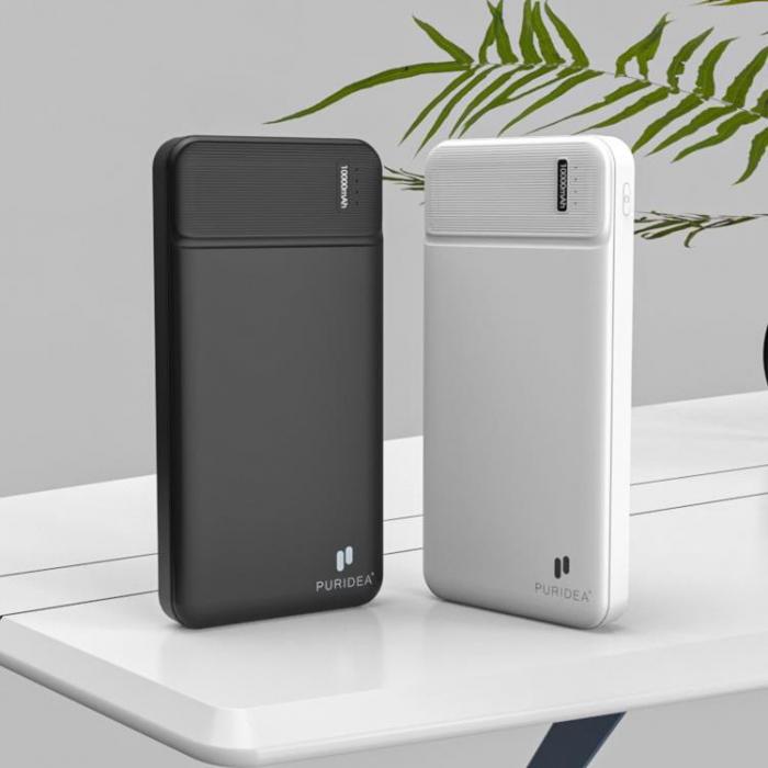 Puridea - Puridea Powerbank 10000 mAh PD QC 3.0 3A 20W Q6 - Svart