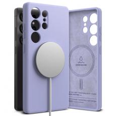 Ringke - Ringke Galaxy S25 Ultra Mobilskal Magsafe Silikon Magnet - Lavender