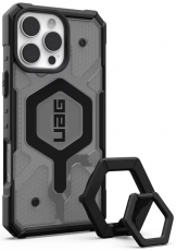 UAG - UAG iPhone 16 Pro Max Mobilskal MagSafe Ringhållare Pathfinder Clear