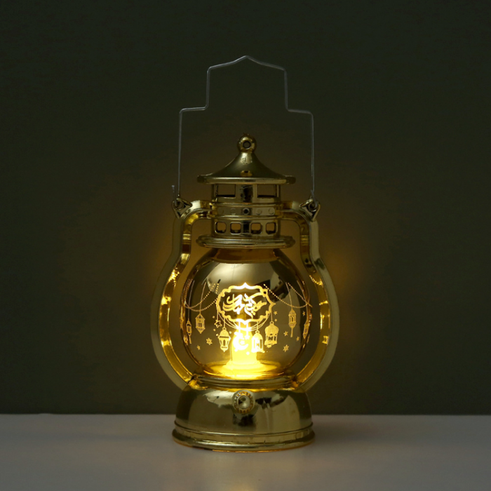 A-One Brand - Middle East Festival LED Lantern - Guld