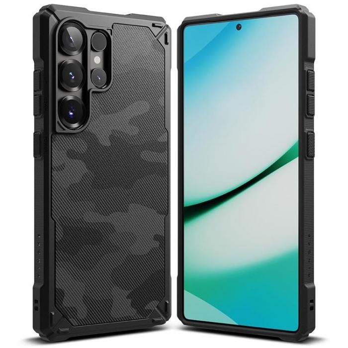 Ringke - Ringke Galaxy S25 Ultra Mobilskal Rugged Gear - Camo Svart