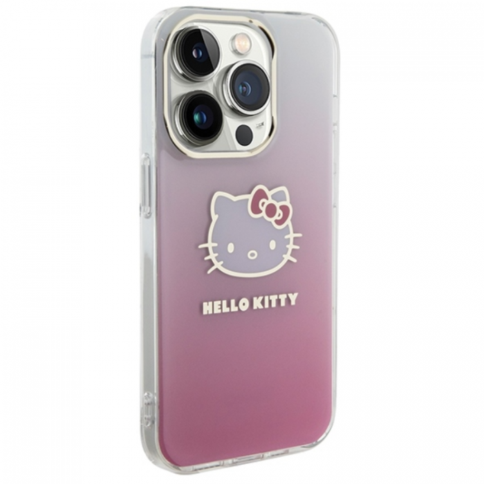 Hello Kitty - Hello Kitty iPhone 13 Pro Mobilskal Kitty Head - Rosa