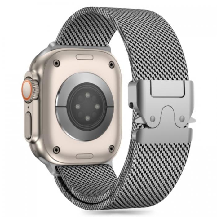 Tech-Protect - Tech-Protect Apple Watch (44/45/46/49mm) Armband Milano - Silver