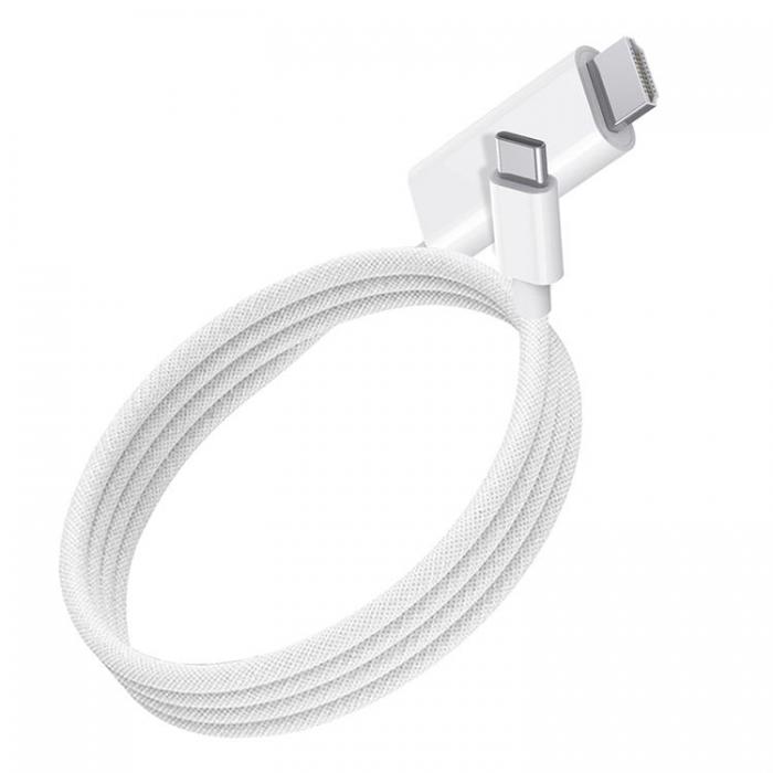 WIWU - WIWU HDMI Kabel Wi-PS001 - Vit